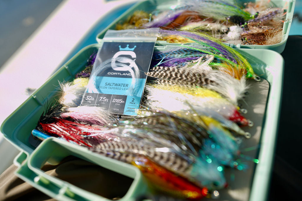 Konische Vorfächer aus Salzwasser-Nylon