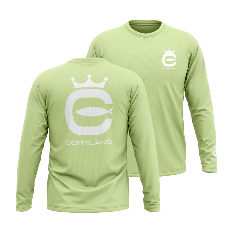 Performance Long Sleeve - Mint / White